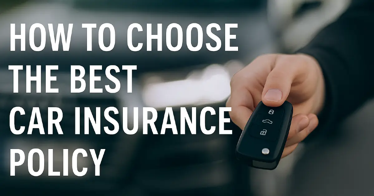 Read more about the article How to Choose the Best Car Insurance Policy?